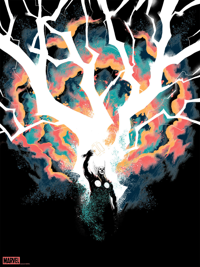 Illustration for article titled Thanos Is Scarier Than Ever In This Exclusive Mondo Poster Reveal